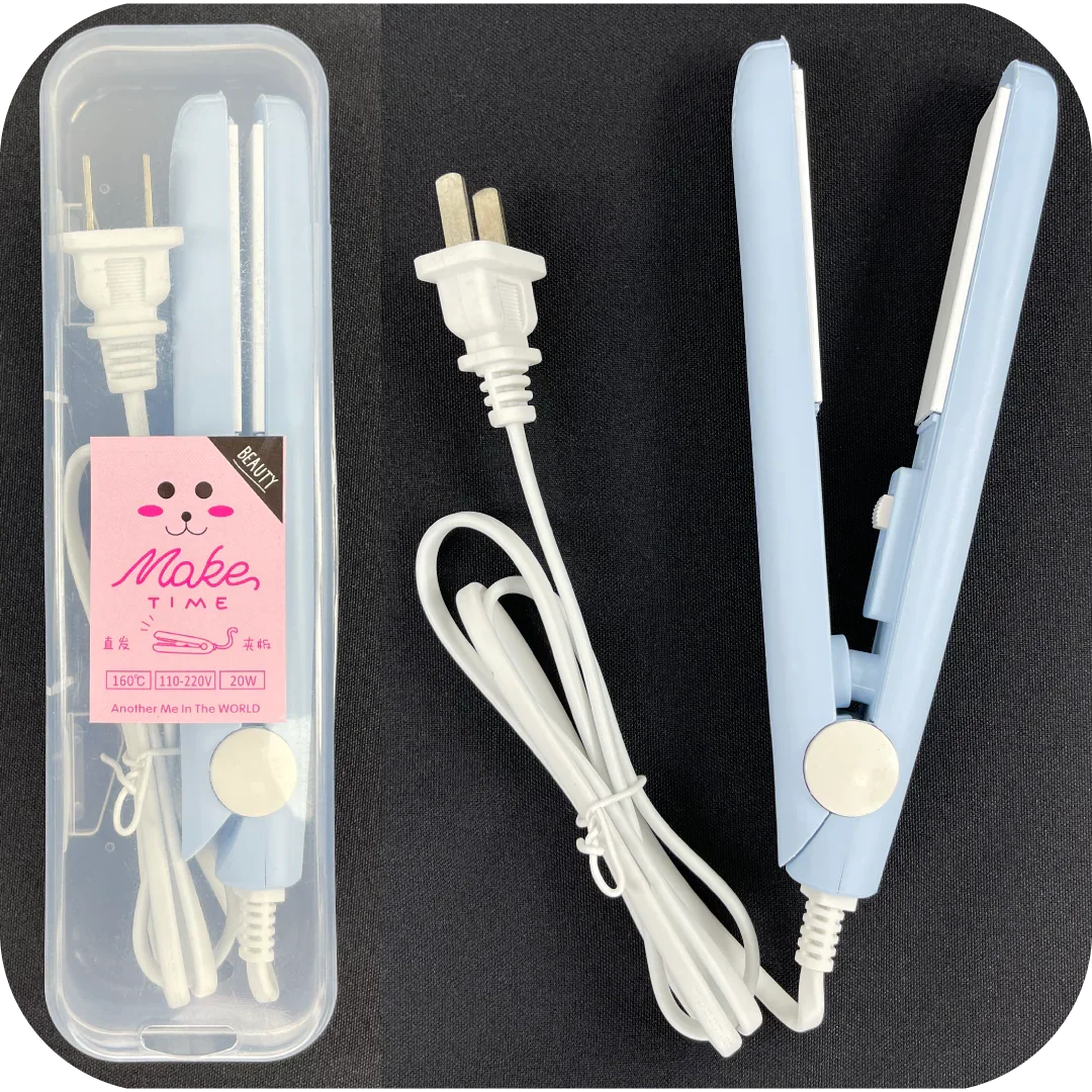 🔥 PLANCHA PORTÁTIL PRO – ¡Luce un cabello impecable en cualquier momento! 💇🏻✨