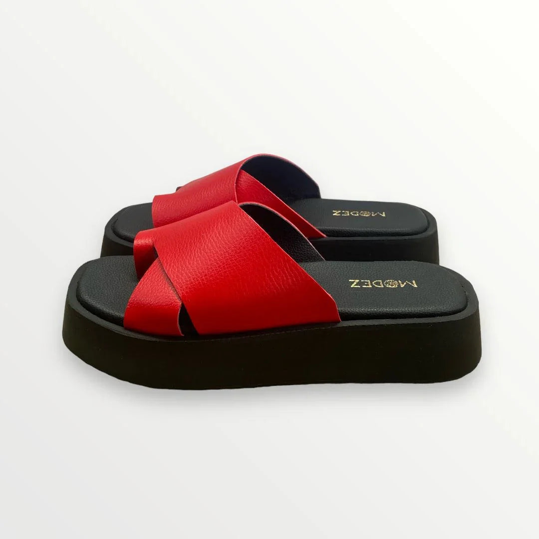 Sandália VICTAL® Casual 100% em pele genuína