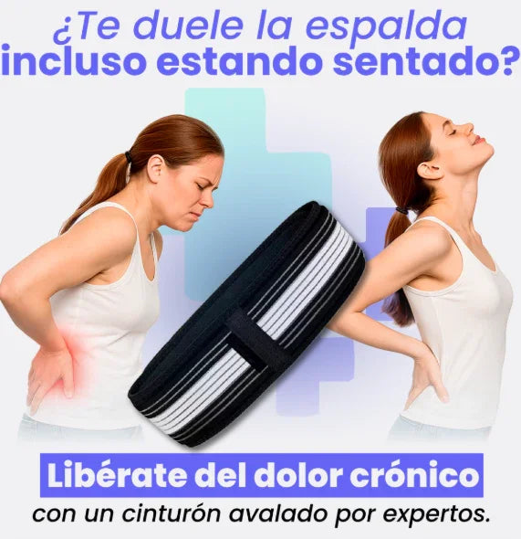 😍Cinturon Cadera Articulaciones - Alivio inmediato para el dolor de espalda sin medicamentos ni terapias costosas🔥