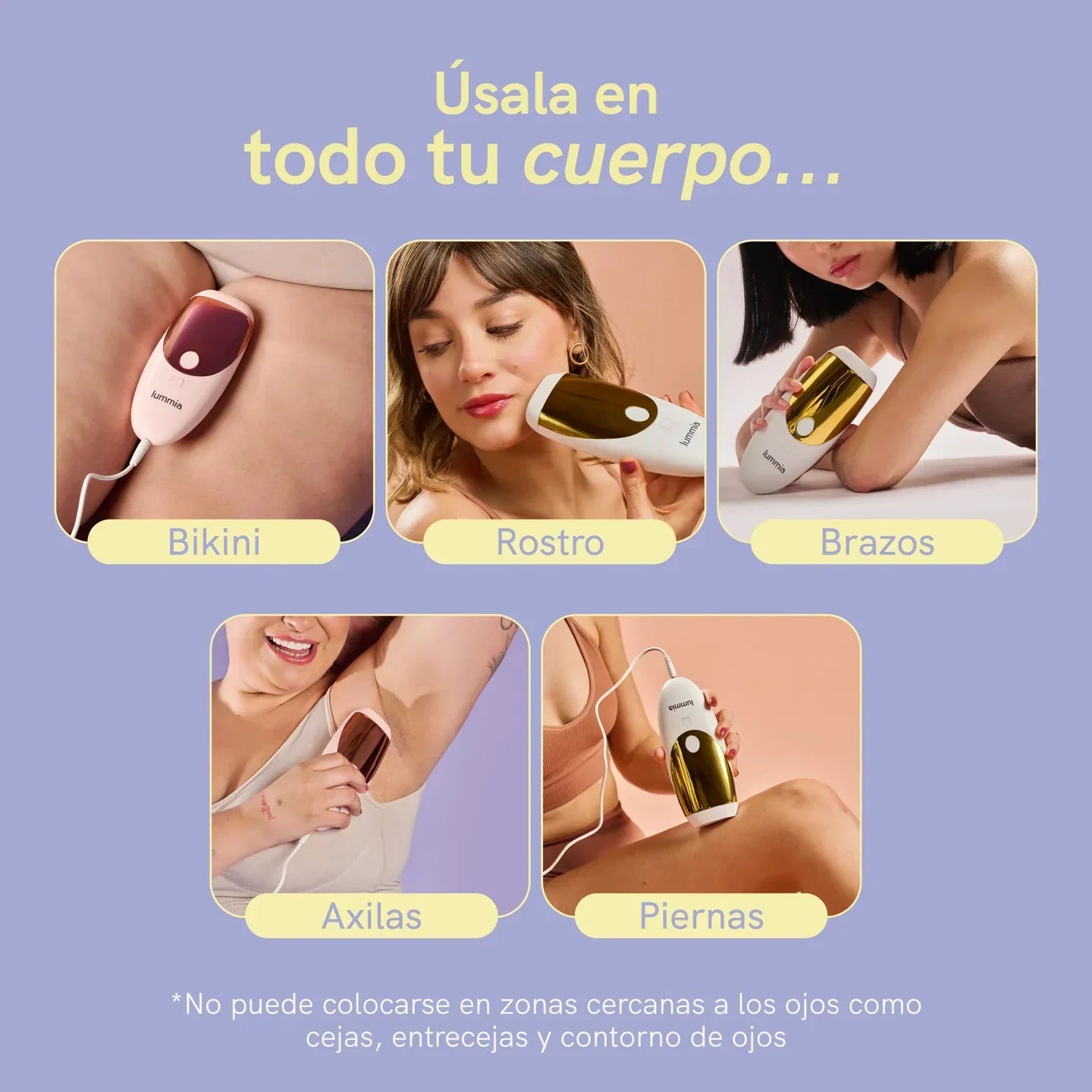 Depiladora Lummia IPL Pro – Resultados de Spa sin Salir de Casa + Envio Gratuito Paga Al Recibir