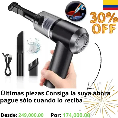 Mini Aspiradora 3 en 1 - Potente Función De Aspiración, Soplado y Limpieza - Línea Premium